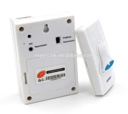 direct factory low price wireless doorbell recordable doorbell DingDong doorbell DC doorbell E-13C3
