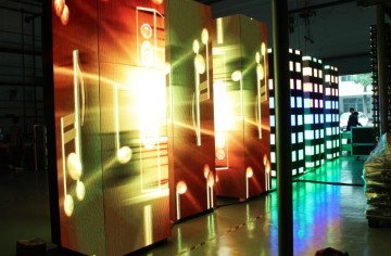 Skymax P10 SMD Indoor New LED Display Stand Pillar for KTV/Disco Use