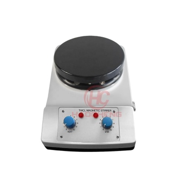 2L Round Shape Thermostatic Magnetic Heating Stirrer Hotplate