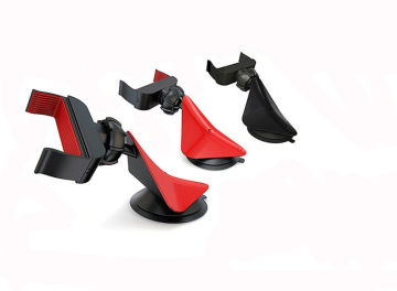 Grip Universal Car Mount Holder , Rotatable Mobile Phone Windshield Holder With Wing