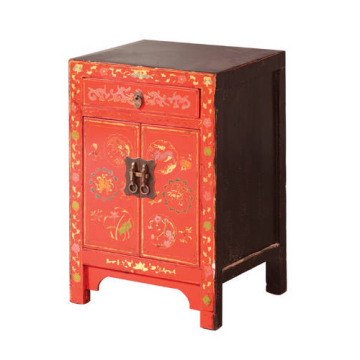 Chinese wooden bedside