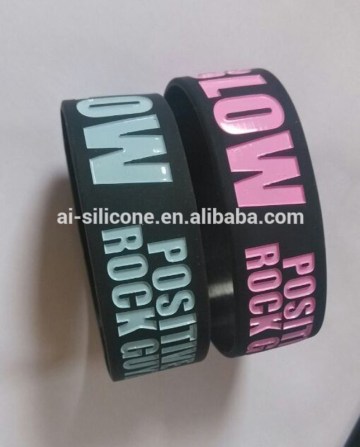 colour filled debosser wrist bands,debosser wrist bands,custom debosser wrist bands