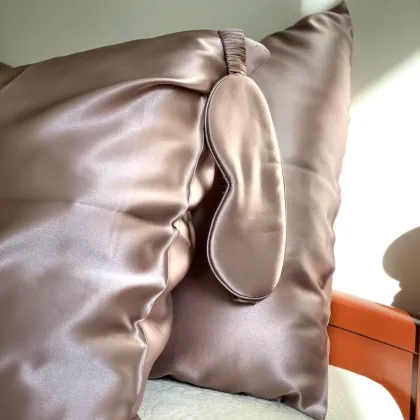 Custom made silk Pillowcase Pillow Sham Silk Pillow Cloth Pure Silk Pillow case Gift Set