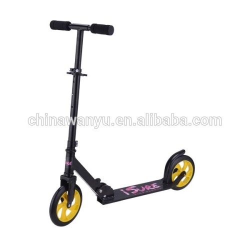 crane ALU Kick Scooter mit Federung für Kinder und Erwachsene mit Han