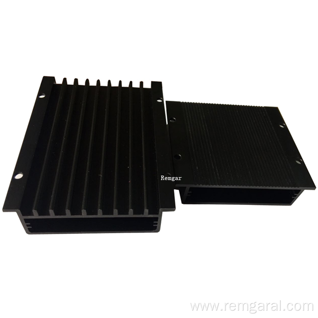 customized extrusion aluminum enclosure heatsink