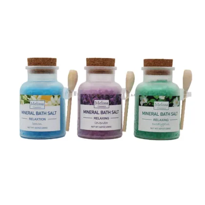 BS001F Free Sample Vegan Mineral Spa Gift - Dead Sea Salt Pedicure Bath Salts