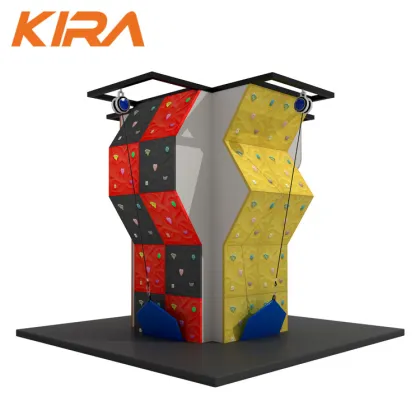 Outdoor Rock Climbing Equipment: Kids Playground Climbing Wall