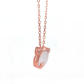 Valentine's Day Gift I Love You Rose Gold Women's Necklace