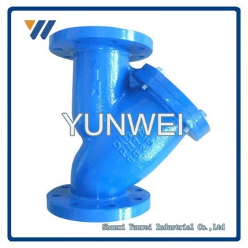 Chinese High Quality Stable Cast Iron/Ductile Iron Y Strainer Flange End