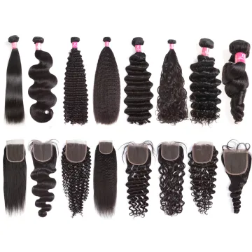Royce Wholesale Cuticle Aligned Hair Raw Brazilian Virgin Hair Bundles with Closure 100% human hair Vendors