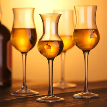 crystal glasses goblet tulip champagne glass