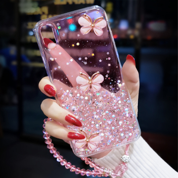 3D Clear Butterfly Fashion Luxury Hard Case for iPhone: Comprehensive Protection and Style