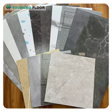 Custom-Made Self-Stick Vinyl Plank Flooring Tiles | PVC Vinyl Flooring with Wood and Stone Grains