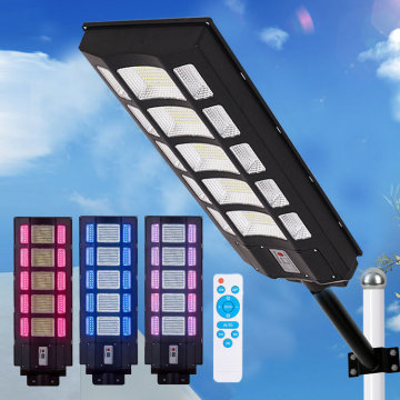 All In One RGB Integrated LED Solar Street Light
