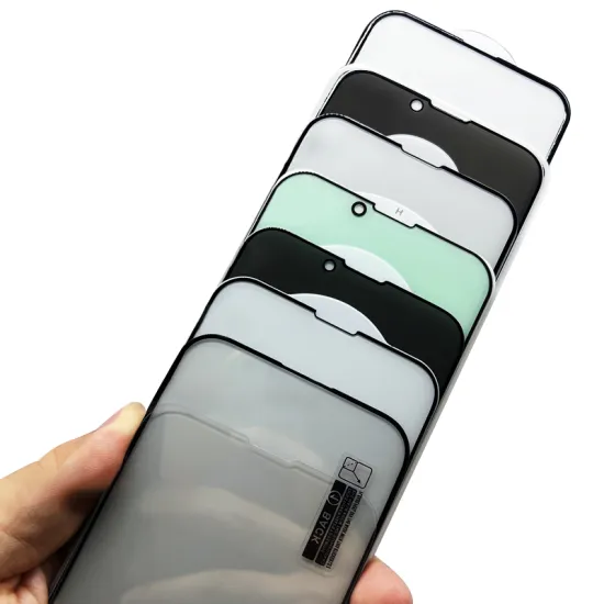 9h 2.5d 3D 0.33mm 0.25mm HD Cell Phone Screen Protector Film - Silk/Flat/Privacy/Anti-Blue Light/Matte Tempered Glass