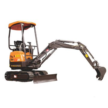 Rhino Mini Excavator Earth-Moving Machiner 1.8t 2t Маленький микро мини-экскаватор Digger