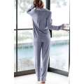 Soft Women's Pajama Button Down Sleepwear Nightwear Sets