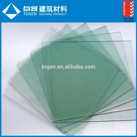 AS/NZS 2208 Certificates Flat Shape Glass From China Supplier
