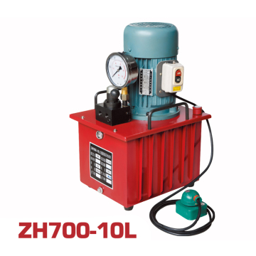 ZH-700-10L Hydraulic Electric Pump with 12L Oil Capacity