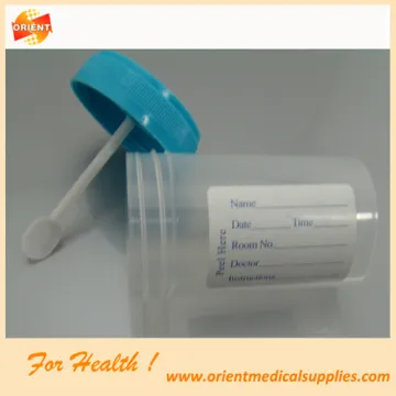 Plastic Stool Container for Laboratory Hospital use