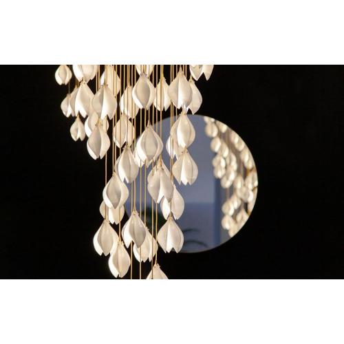 Lustre de plafond personnalisé de luxe intérieur moderne