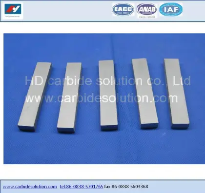 Tungsten carbide bars