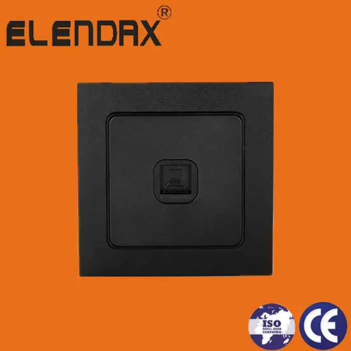 Soket Dinding Elendax 16A 2 Pin Bulat FH3210