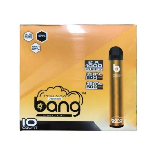 일회용 vape pod bang xxl switch 2000