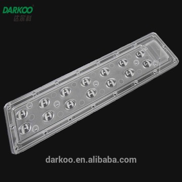 High Power Streetlight 14W Lens For LED Lamp DK270-120*60-3.5H-14H