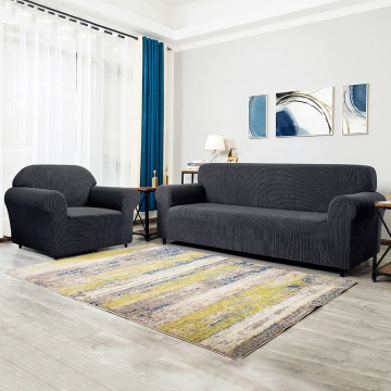 Stretch Spandex Sofa Slipcover: Washable Non-Slip Couch Protector