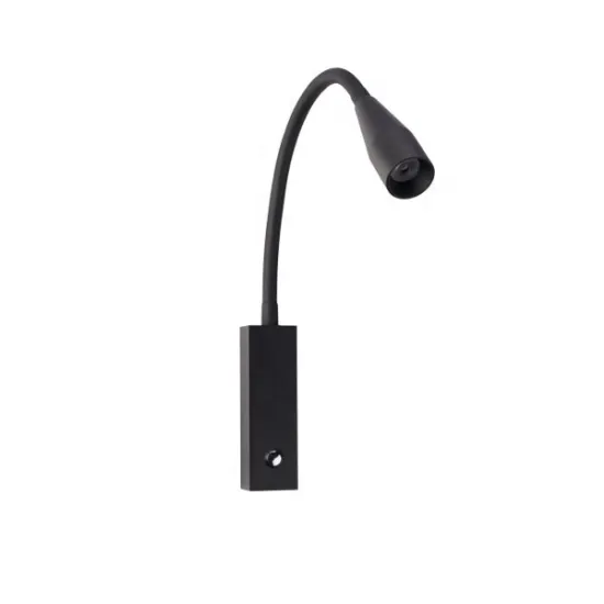 3W Modern Flexible Pipe LED Reading Wall Light - Bedside Lamp