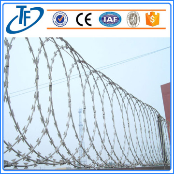 Γαλβανισμένο Concertina Coils Razor Wire