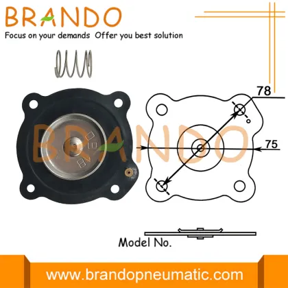VEM VNP Series Pulse Valve 1'' Diaphragm DB18/G
