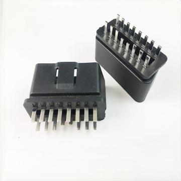Automotive diagnostic OBD connector -16P male head - long leg