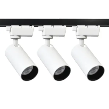 Modern LED Track Light: High Quality Aluminum Housing for Home, Shop, and Office
