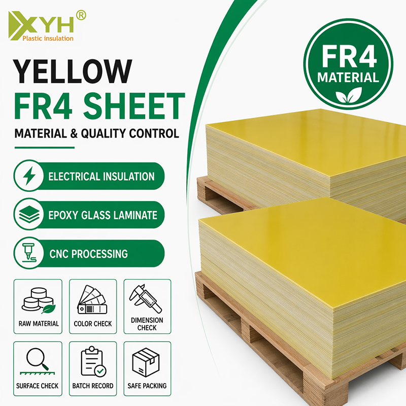 Yellow Fr4 Epoxy Sheet Fiberglass Sheet (4)