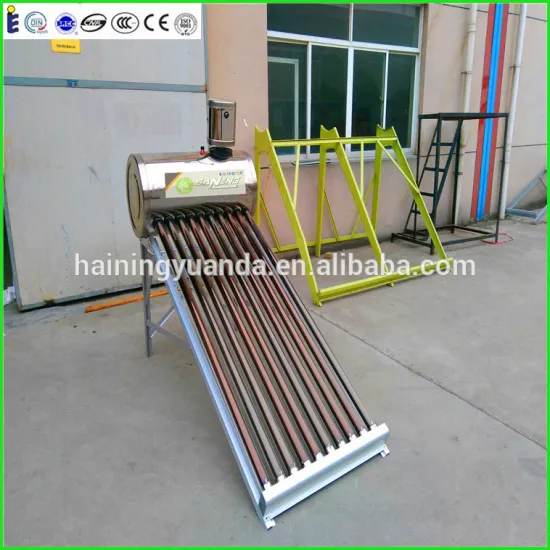 Unpressurized solar water heater with an mini water tank