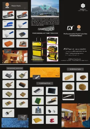 artist paint tools set