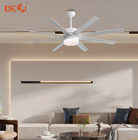 "The Ultimate in Smart Home Comfort: 60-Inch Large Smart Fans with Light"