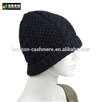 Wool Knitted Hat, Winter Knitted Nylon Hat
