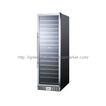 166bottles Dual Zone SS Door Frame Wine Coolers