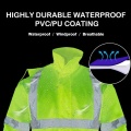 Wholesale Custom Logo High Visibility Work Suits Raincoat