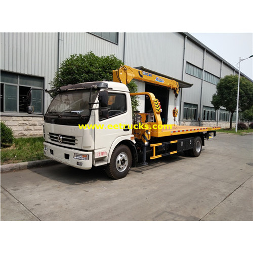 DONGFENG 4T Wrecker Recovery Trucks with Crane