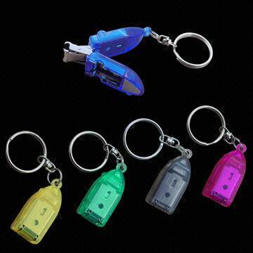 Nail Clipper with Keyring, Made of 420 Stainless Steel