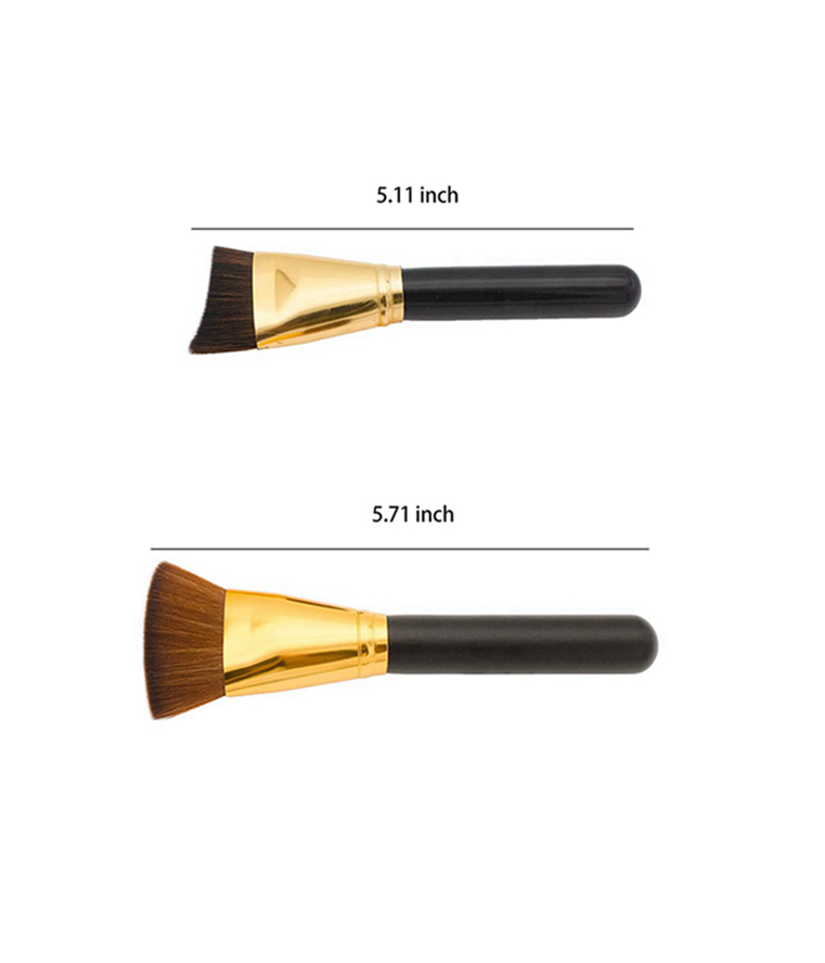Pro Brush Brush Flat Contour Brushes คุณภาพสูง Pro Brush Brush Flat