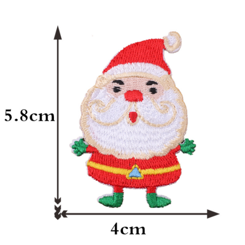 Custom Christmas Decorative Embroidery Patch