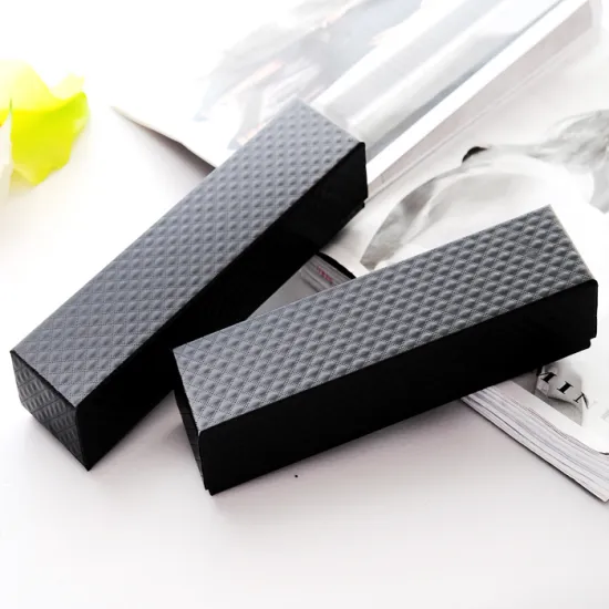 Unique Design Necklace Box with Velvet EVA foam