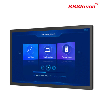 50" Large wall-mounted touch monitor