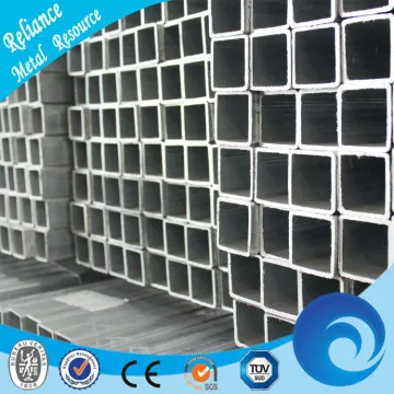 HOT GALVANIZED BS EN 10296 SQUARE STEEL PIPE