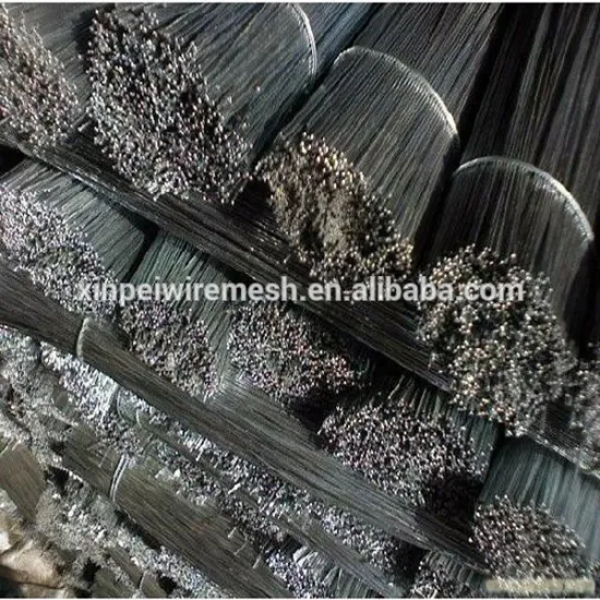 black annealed iron cut length wire (china factory)